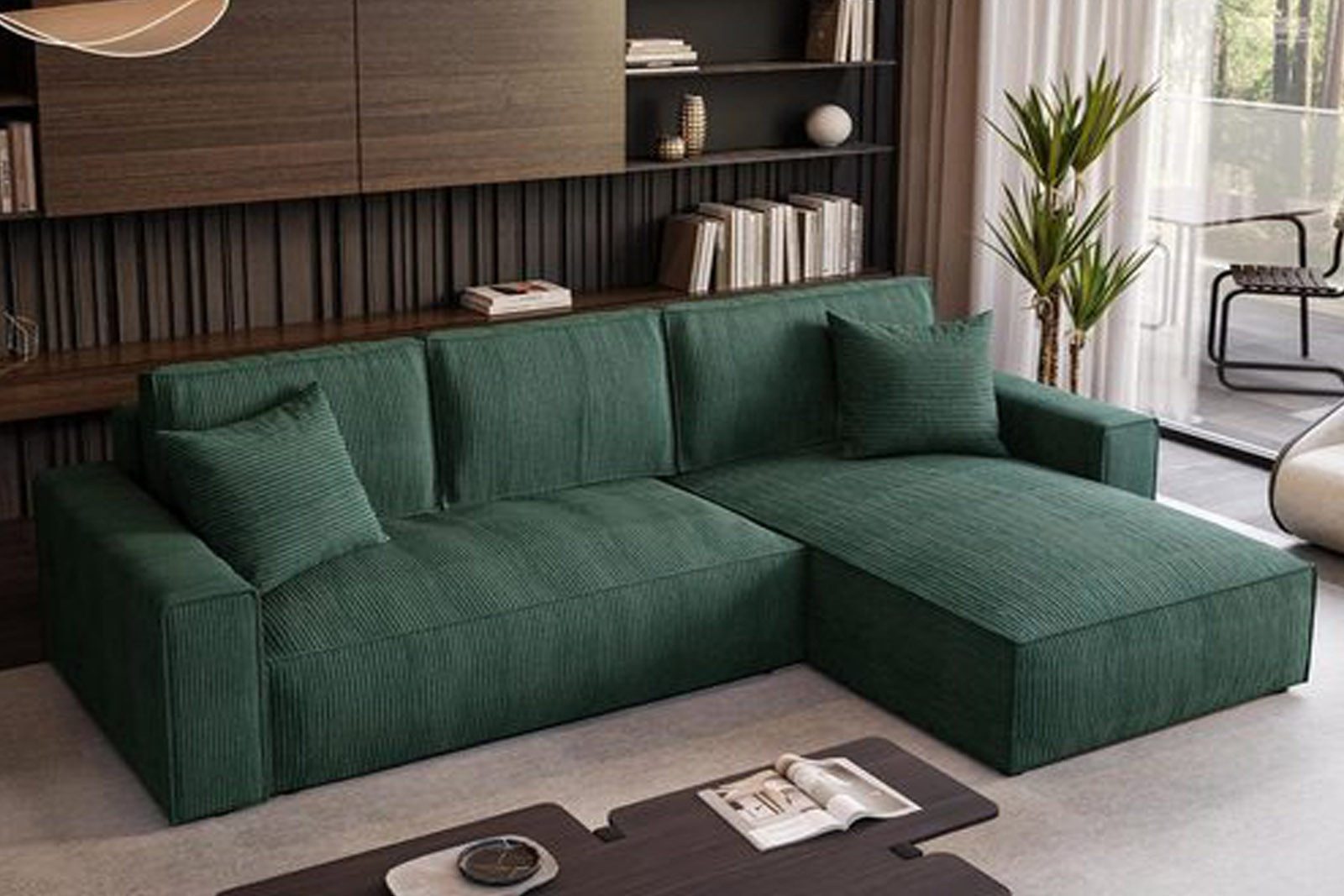 Beautysofa Ecksofa Parys, mit Schlaffuntion, Bettkasten, mit ...